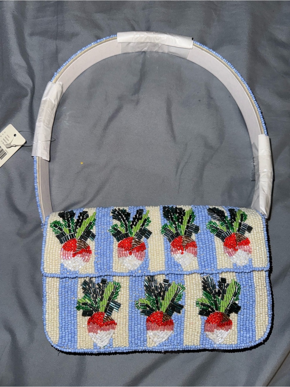 Beaded Radish Shoulder Bag New with Tags